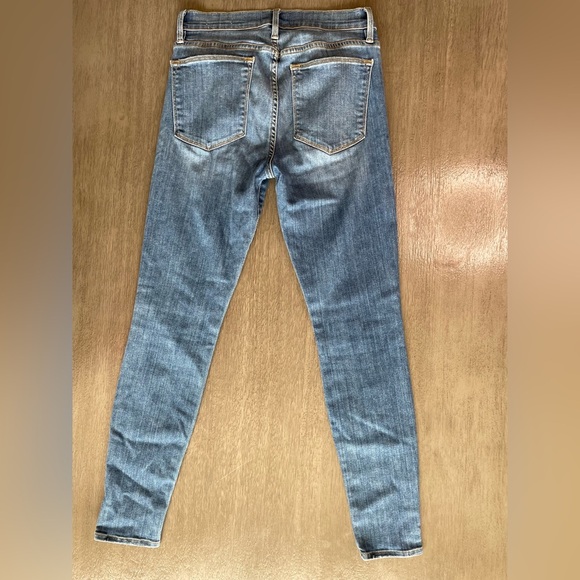 Frame Le High Skinny High Rise Denim Jeans 27 - Picture 4 of 12